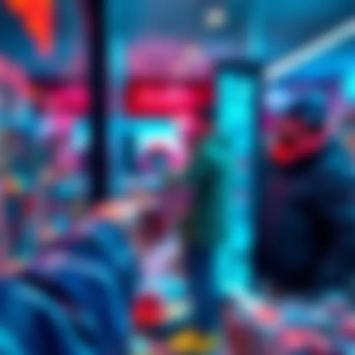 A person using the Exodus Card at a store to pay for their purchase