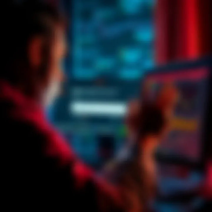 A person looking distressed while checking their Exodus wallet on a computer, showing a screen with zero balance after an update.