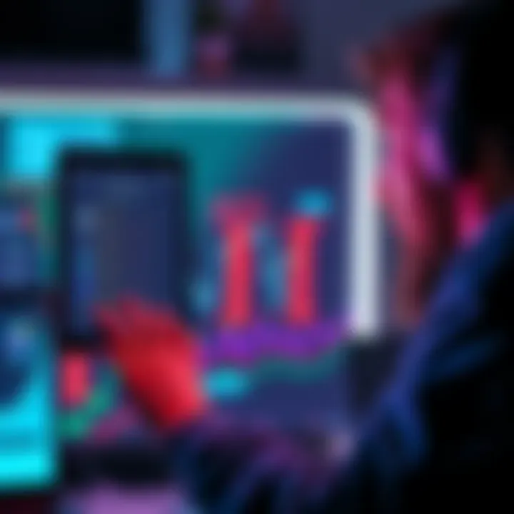 A shocked person looking at a computer screen with transaction alerts indicating theft from their Exodus wallet.
