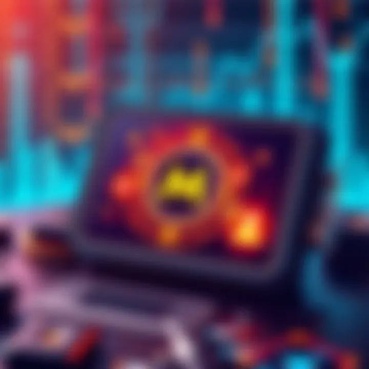 An illustration depicting a digital wallet interface with XMR cryptocurrency and usability ratings in question.