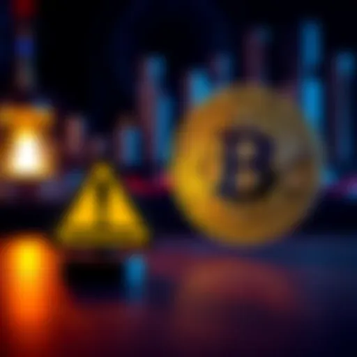 A graphic showing a warning symbol next to the Bitcoin logo, highlighting an expired PGP signature issue for Bitcoin Core users