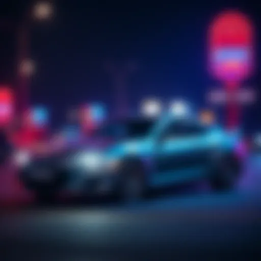 A Facebook ad featuring a car linked to Best Stop Auto Sales and Competition Cars