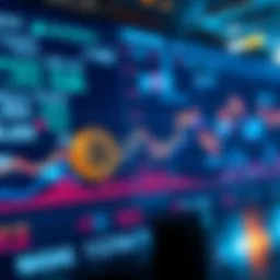 Chart showing Bitcoin price movements alongside NASDAQ, treasury yields, and gold prices