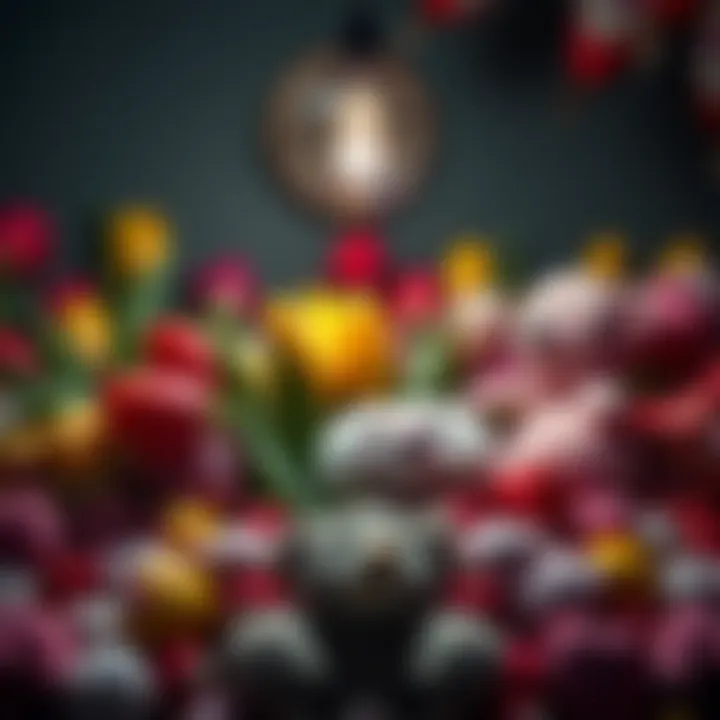 A collection of tulip bulbs and Beanie Babies showing signs of decline in value.