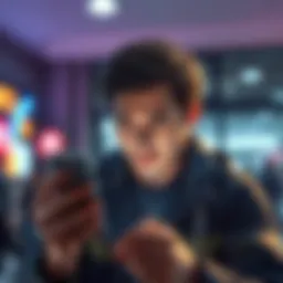 A person looking frustrated while checking their mobile app after a HBAR transfer issue between Coinbase and Robinhood.