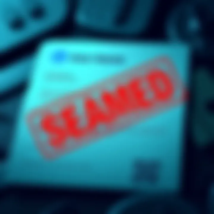 Fake Trezor Letter A fraudulent letter mimicking Trezor's communication with misleading QR code