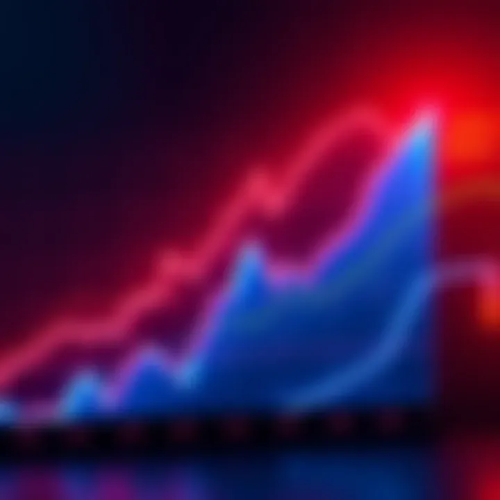 A graph showing a steep decline in Cardano's cryptocurrency value over six months, with a noticeable drop from high to low. Investors look concerned.
