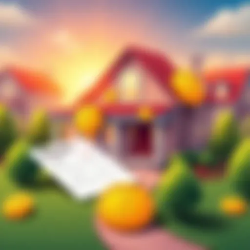 Fannie Mae Bitcoin Mortgages Illustration of a house with Bitcoin symbols and mortgage paperwork, representing Bitcoin-backed mortgages.