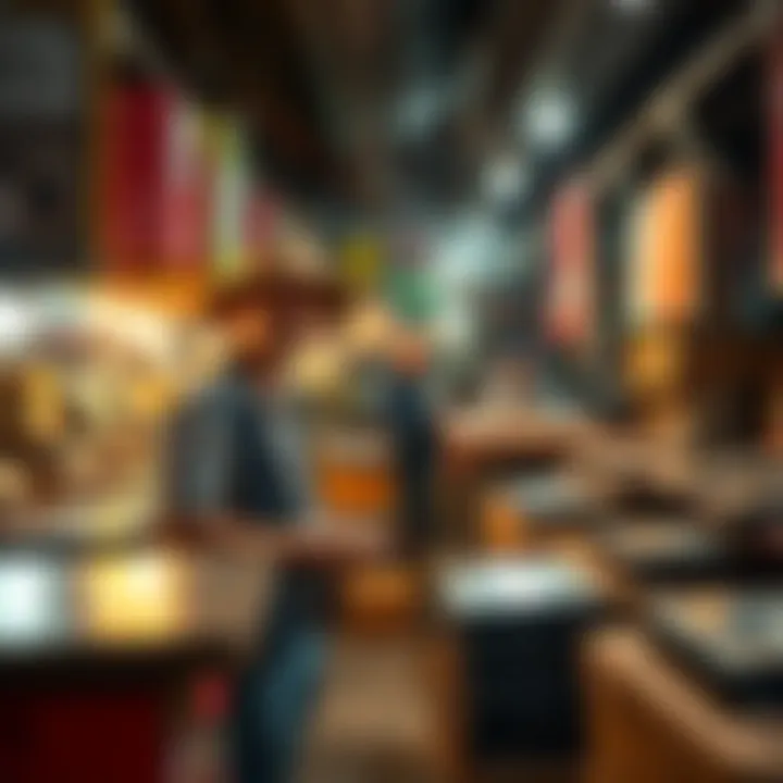 Long-time farmers selling used hard drives in a busy marketplace as the HDD shortage creates financial opportunities.