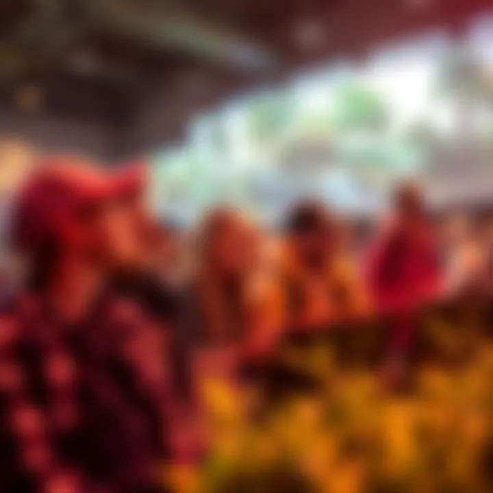 Excited fans discussing upcoming features for Season 3 farming at a virtual event