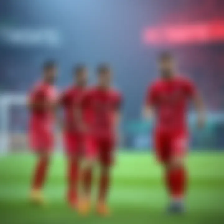 New FC Twente Lineup A fresh lineup of FC Twente players showcasing their formation on the field, focusing on teamwork and strategy.