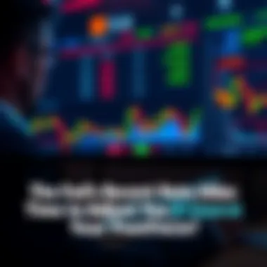 The Fed Rate Hike Impact A financial consultant reviewing stock and bond charts with rising interest rate indicators on a screen
