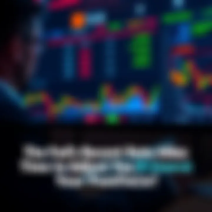 The Fed Rate Hike Impact A financial consultant reviewing stock and bond charts with rising interest rate indicators on a screen