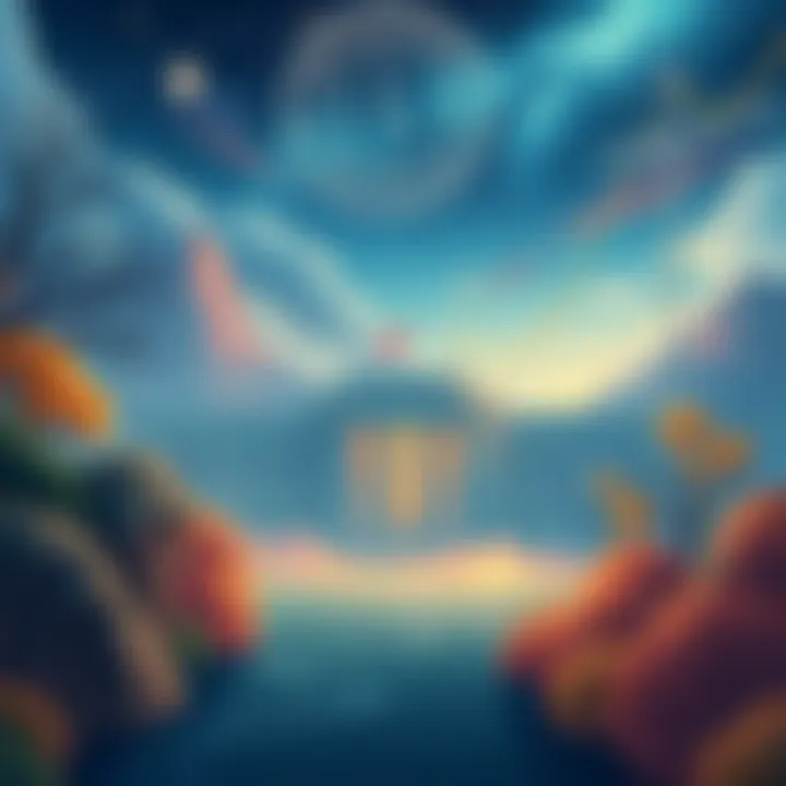 Conceptual illustration of a multi-asset-backed stablecoin in a changing economic landscape