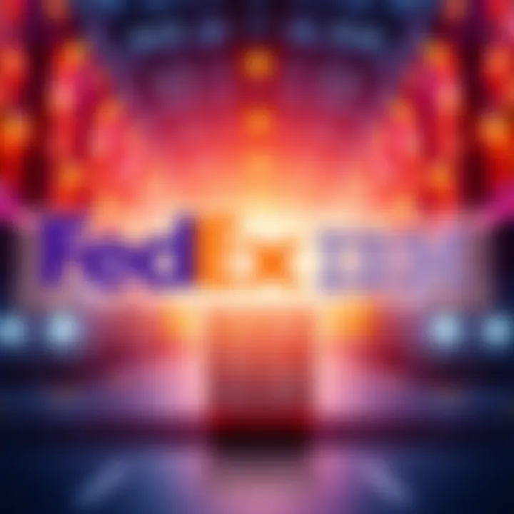 FedEx, Google, and IBM logos together symbolizing their partnership in the Hedera Council to enhance logistics through blockchain technology