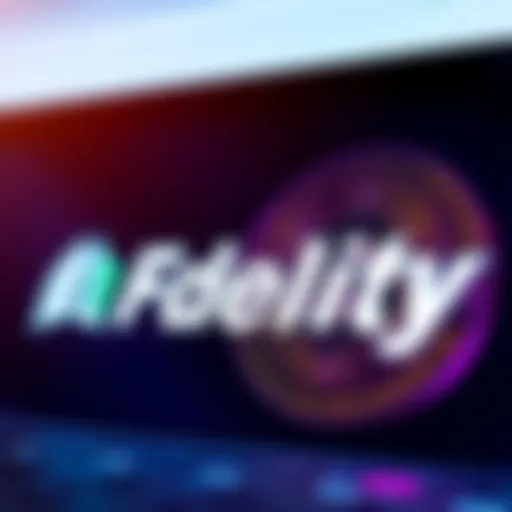 Fidelity logo alongside a Bitcoin symbol, representing cryptocurrency security options