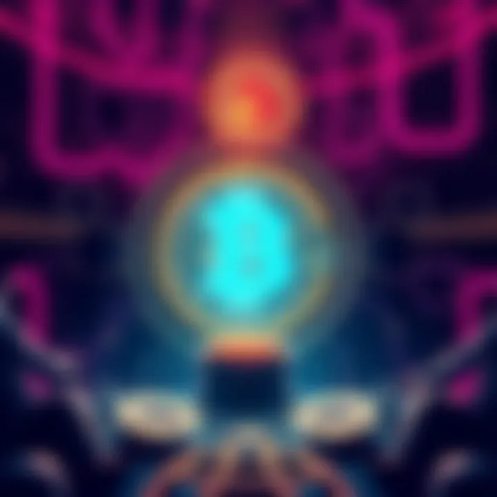 The Finite World of Bitcoin A conceptual illustration showing the 21 million Bitcoin cap as an unbreakable vault surrounded by digital forks representing the cryptocurrency's evolution.