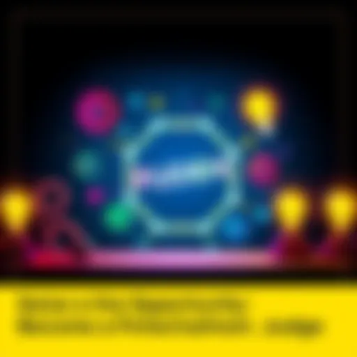 A vibrant graphic inviting fintech experts to become judges for a hackathon in Chennai, featuring symbols of innovation like gears and light bulbs