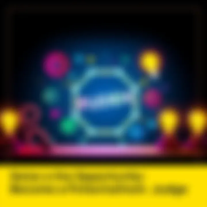 A vibrant graphic inviting fintech experts to become judges for a hackathon in Chennai, featuring symbols of innovation like gears and light bulbs