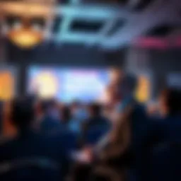 Fireblocks CEO speaking at a conference about Bitcoin's quantum-proofing challenges and community cooperation