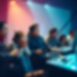 A group of players engaged in a fishing mini-game, showing varying reactions to the gameplay changes, some looking frustrated while others seem to enjoy it.