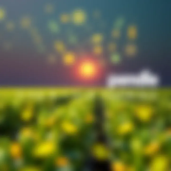 A visual representation of fixed yield farming impacting stablecoins amidst the CLARITY Act, showing various financial symbols and Pendle's logo in the background.