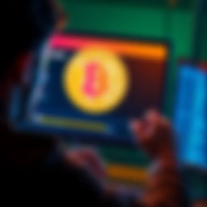 A person looking frustrated at a computer screen showing a Coinbase wallet with a stuck Wrapped Bitcoin.