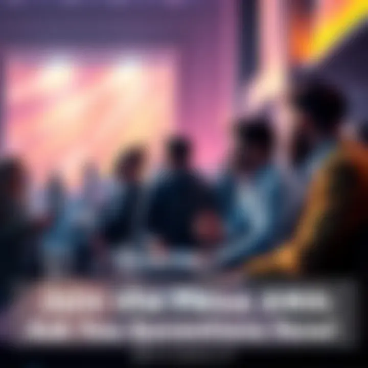 Flexa AMA Announcement A group of people discussing questions for the Flexa AMA event