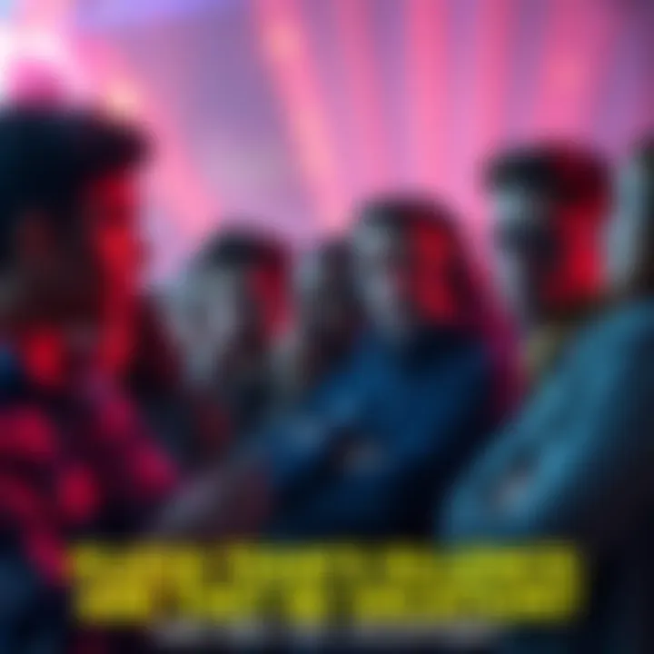 Concerned Fans Await Flexa Team Updates Group of concerned fans looking at empty news feed, worried about Flexa Team's silence on project updates