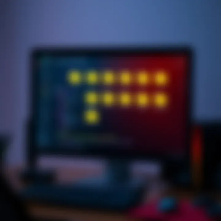 A computer screen displaying organized folders for different code projects, showing clarity in project management