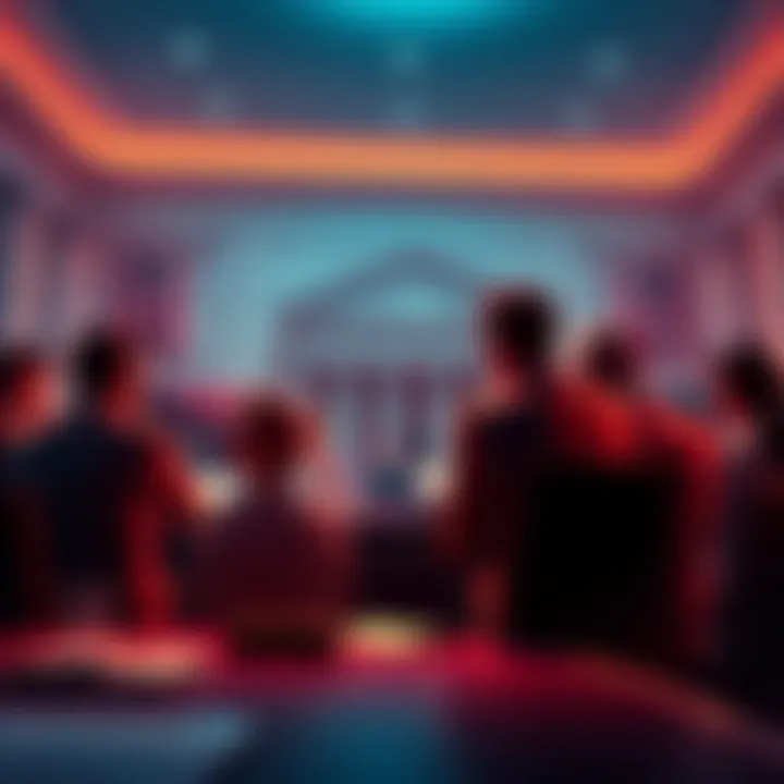 People discussing the FOMC meeting and its impact on interest rates and crypto prices