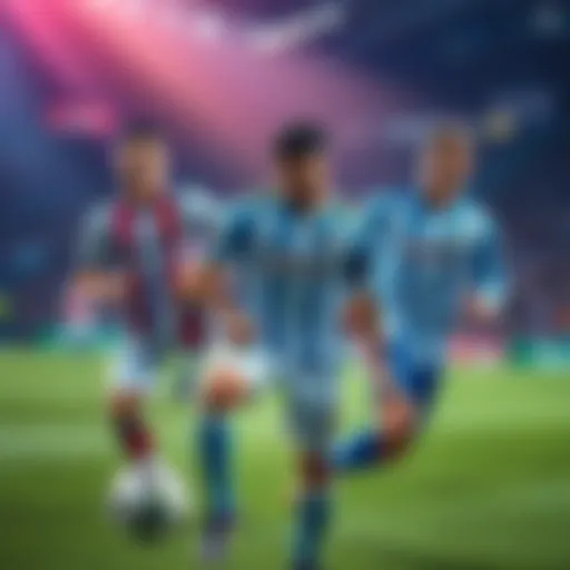 Marquinhos, Stanisic, and Felipe Augusto available for sale in a vibrant football setting.