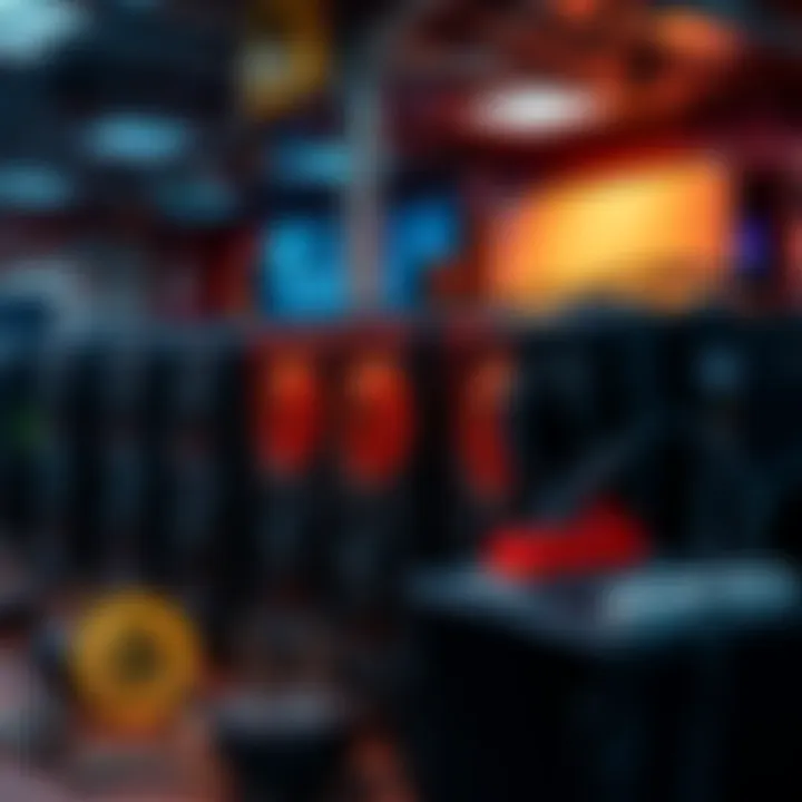 Forty miners lined up for sale A collection of 40 miners on display, highlighting a $500 sale deal, with basic IT setup tools nearby.