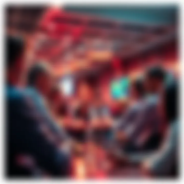 People engaged in a lively discussion about trading strategies and current events in a forum setting