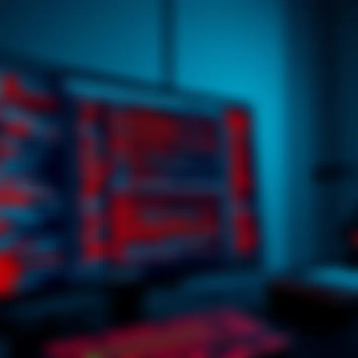 Forum filled with spam posts A computer screen showing a forum page cluttered with spam messages and low-quality posts, overshadowing valuable discussions.