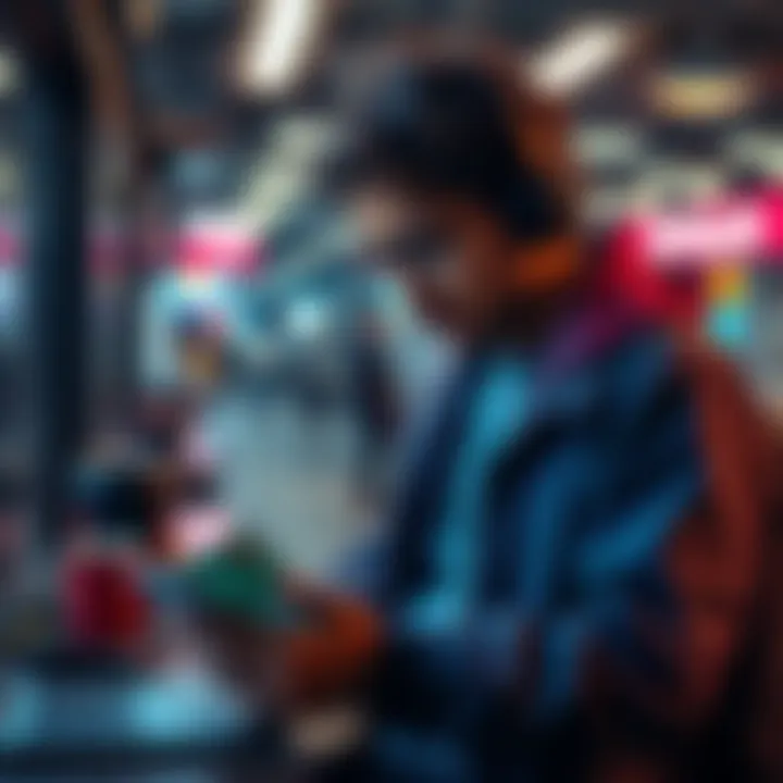 A freelancer examining options to spend stablecoin income with exchange cards and online payments