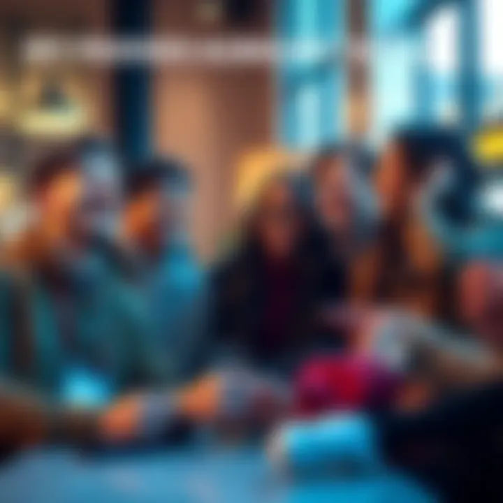 Group of friends sharing a laugh while discussing the HODL meme