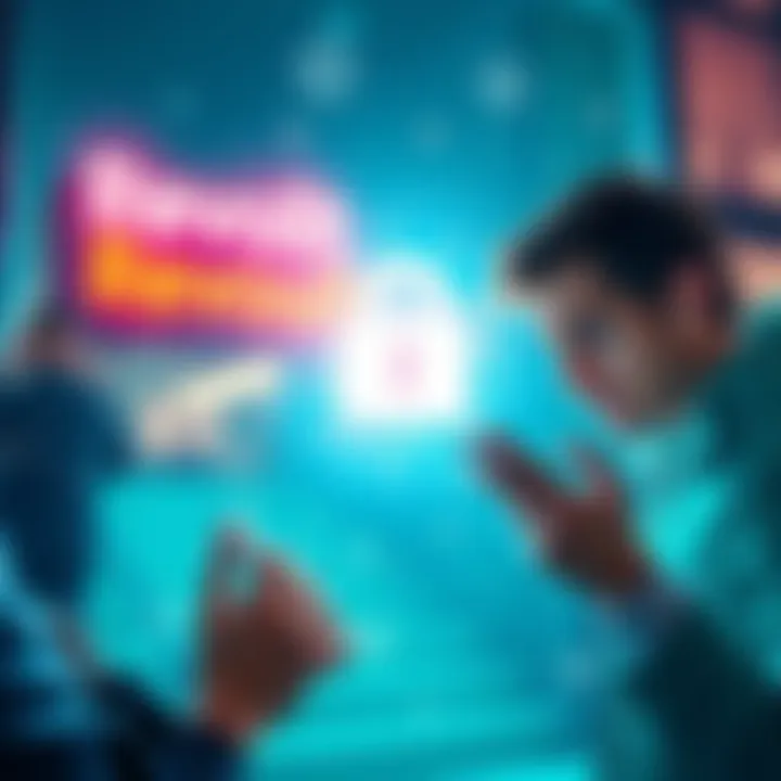 A visual representation of a Revolut account being frozen, showing a locked bank icon and a frustrated person looking at their phone.