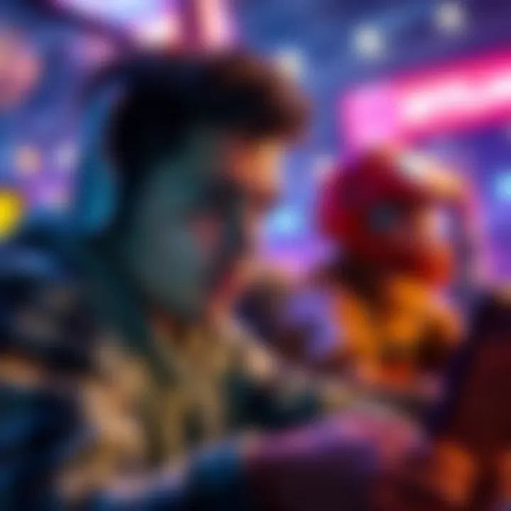 A player looking annoyed while watching a long advertisement on a mobile game before a match