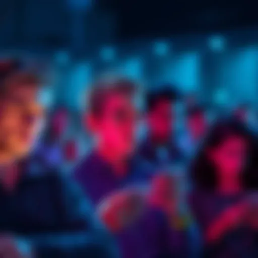 A group of people looking at their phones with concerned expressions, showing frustration over delayed unstaking on Coinbase
