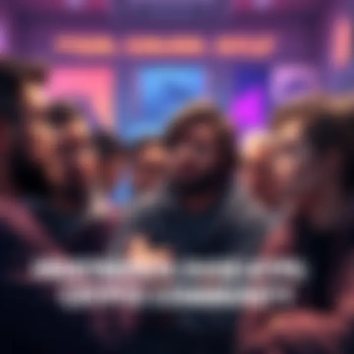 A group of people discussing crypto projects with expressions of frustration, highlighting issues with overhyped privacy protocols like Arcium.