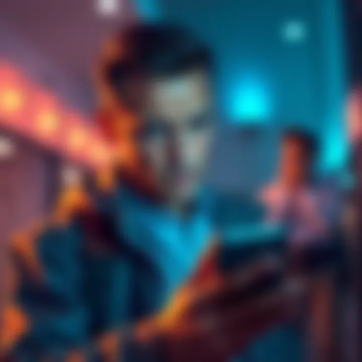 A person looking worried while holding a smartphone, showing frustration over the lack of support for Chia with Ledger and Trezor.