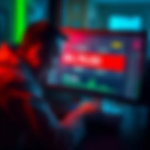 A frustrated person looks at a computer screen showing a locked transaction for a $7,000 crypto withdrawal from Crypto.com