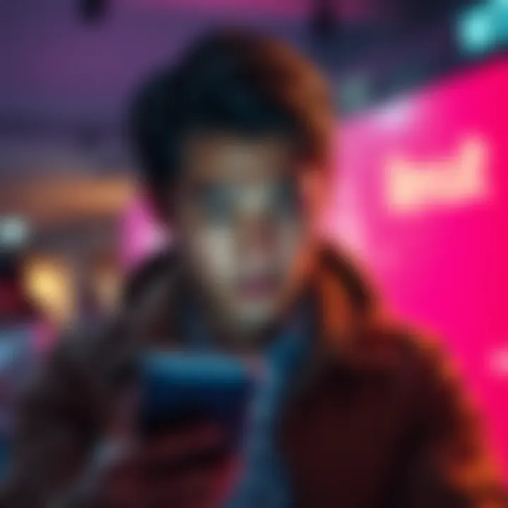A person looking at their phone with a frustrated expression, representing dissatisfaction with Revolut's Metal plan promotion.