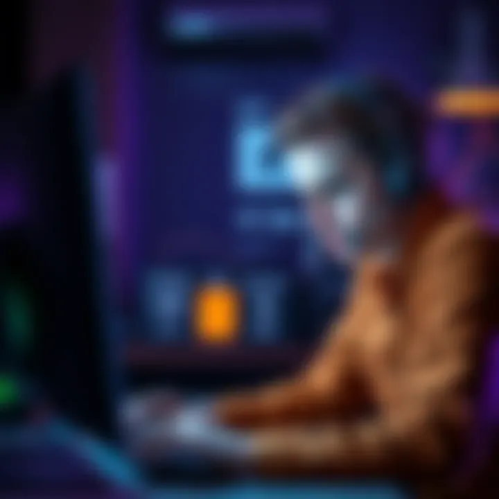 A person looking frustrated at their computer while trying to get help from a cryptocurrency exchange.