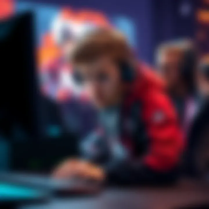 A Danish gamer looking disappointed while sitting in front of their computer, feeling upset about the game nerf.