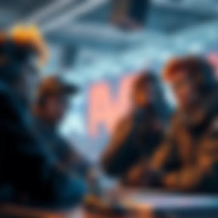 A group of players looks disappointed while talking about the challenges of AMP missions in a gaming forum