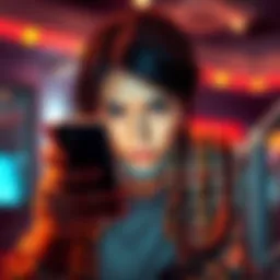 A frustrated person looks at their smartphone, showing a frozen account message from Gemini, with a worried expression.