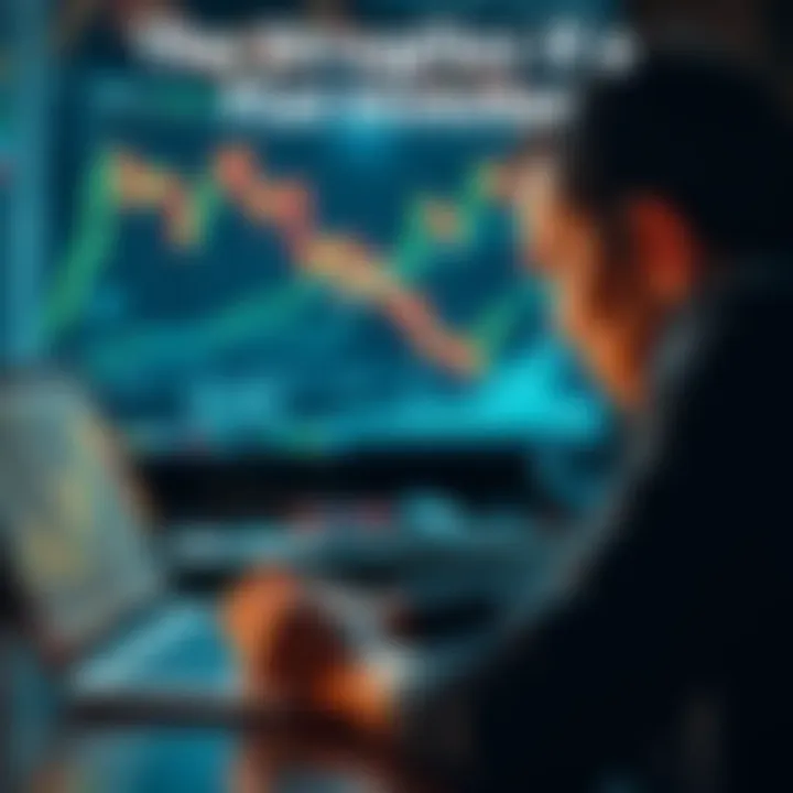 A person stressed while viewing declining financial charts on a laptop, symbolizing the struggles of fiat investors in 2026.