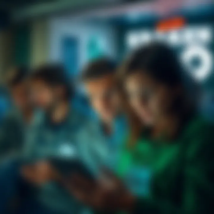 Frustrated Kraken users awaiting 1099 forms Group of people looking stressed while checking their emails for 1099 forms from Kraken, expressing frustration over the delay